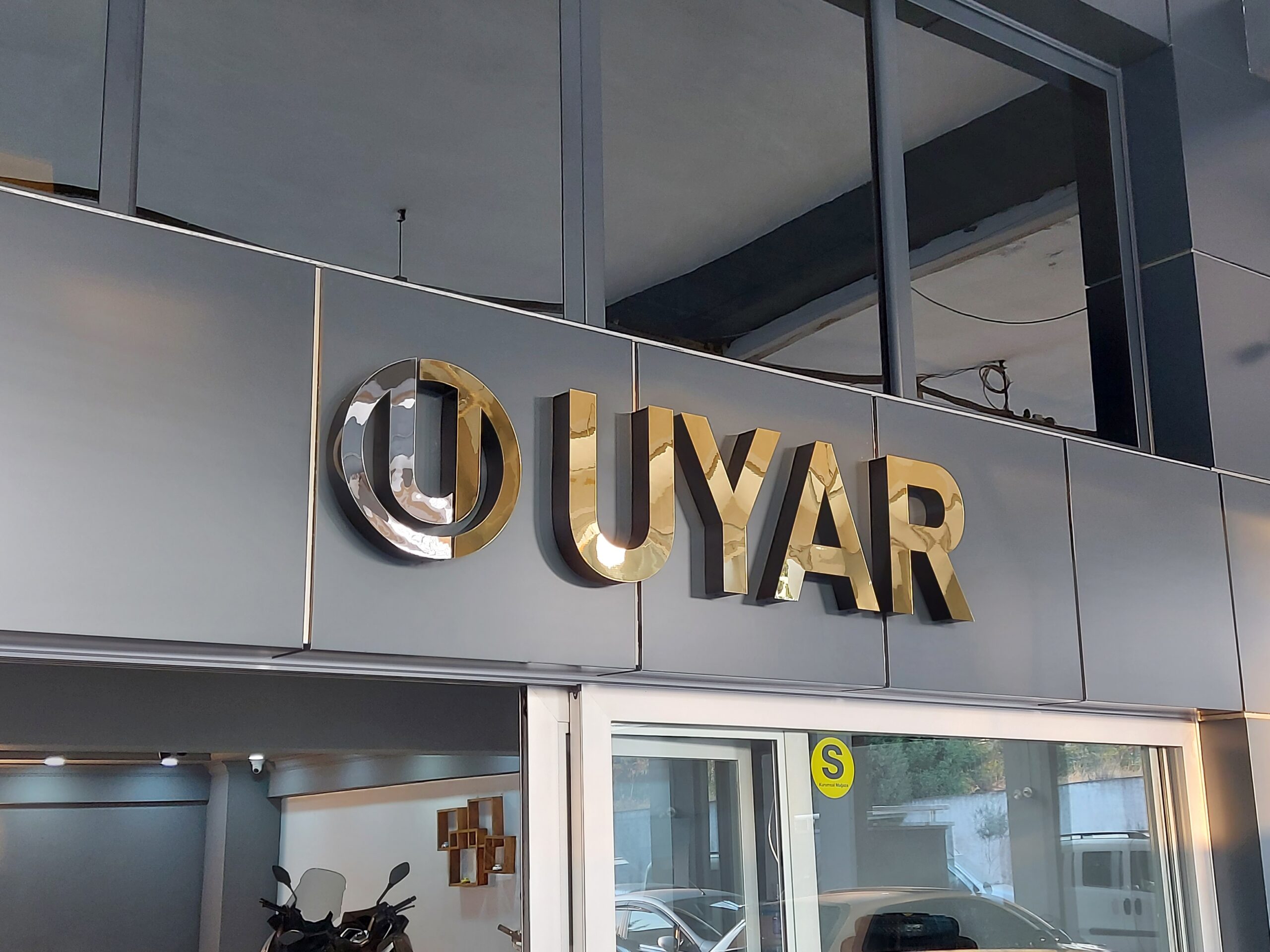 Kompozit cephe kutu harf tabela uygulaması