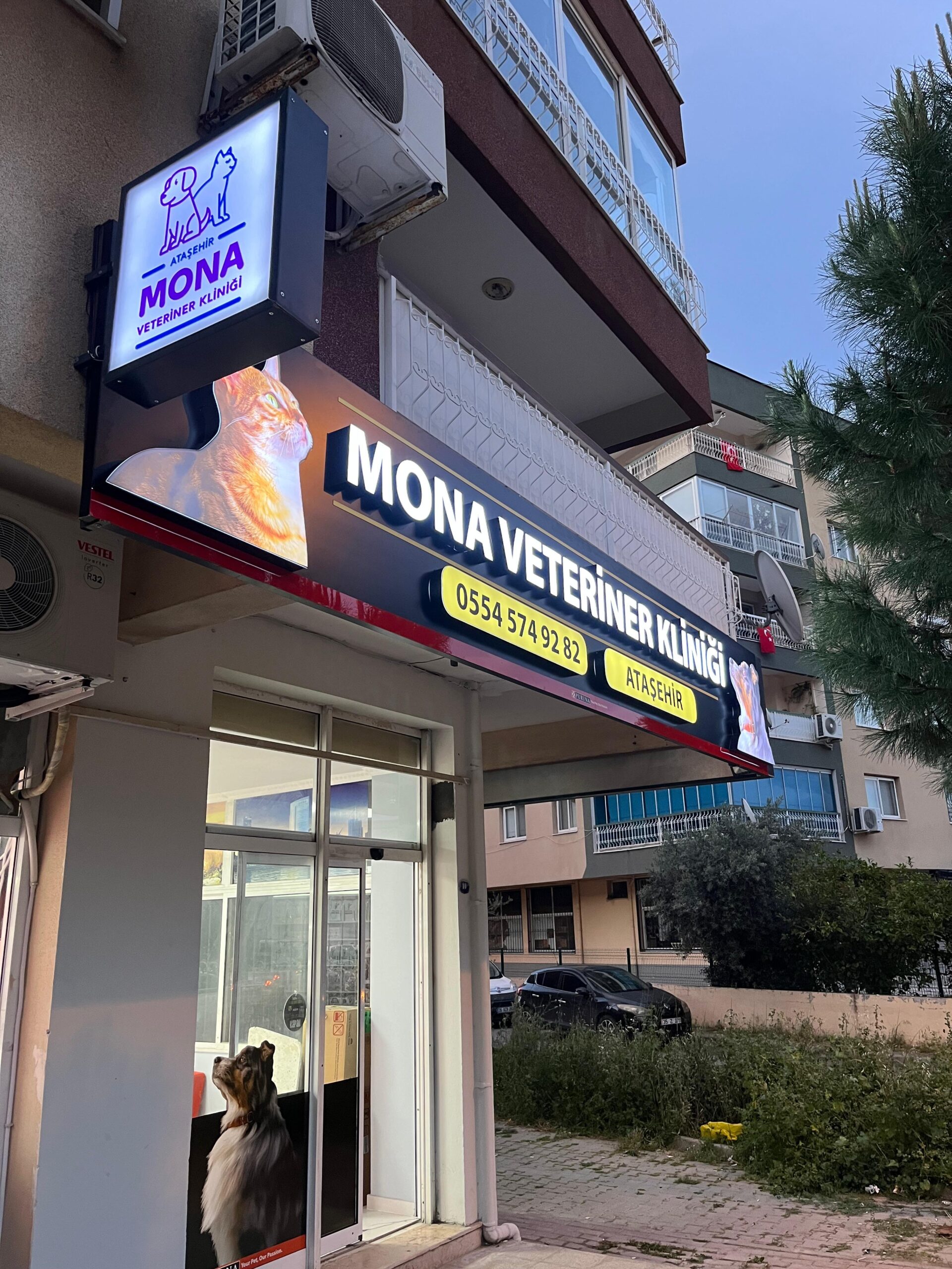 Kompozit kutu harf tabela uygulaması