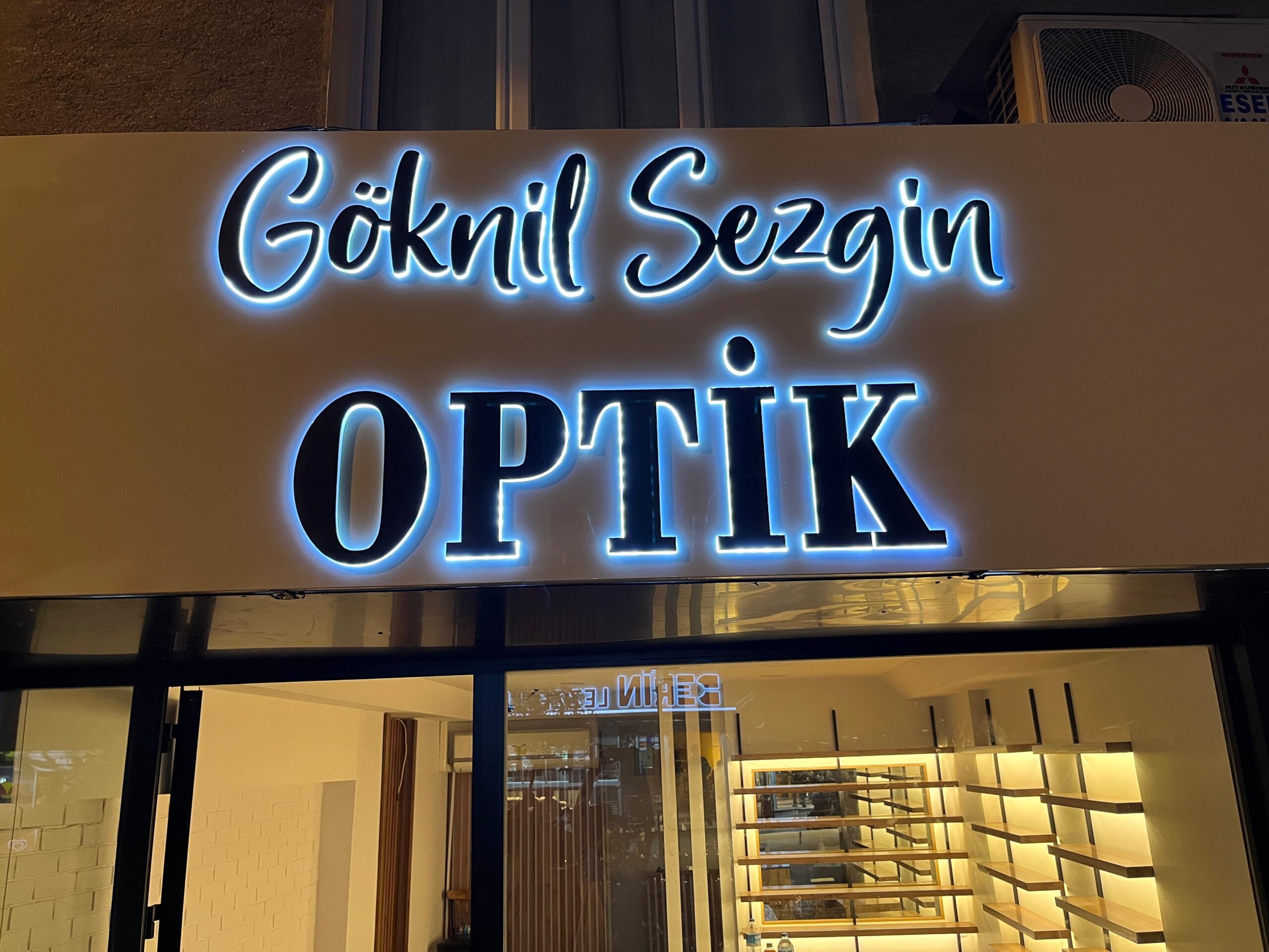 Kompozit zemin pleksi harf tabela